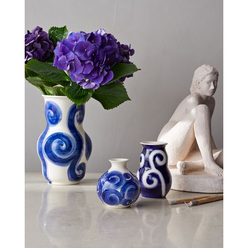 Kähler Tulle Vase, Blå