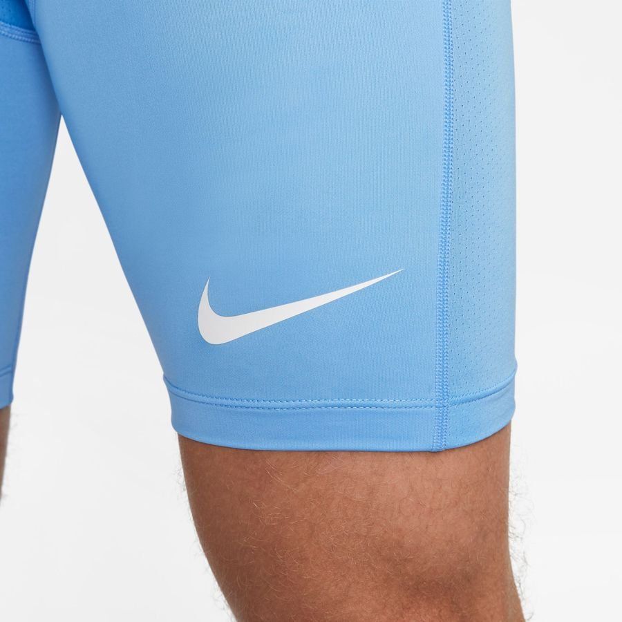 Nike Pro Collant de Compression Dri-FIT Strike - Bleu/Blanc