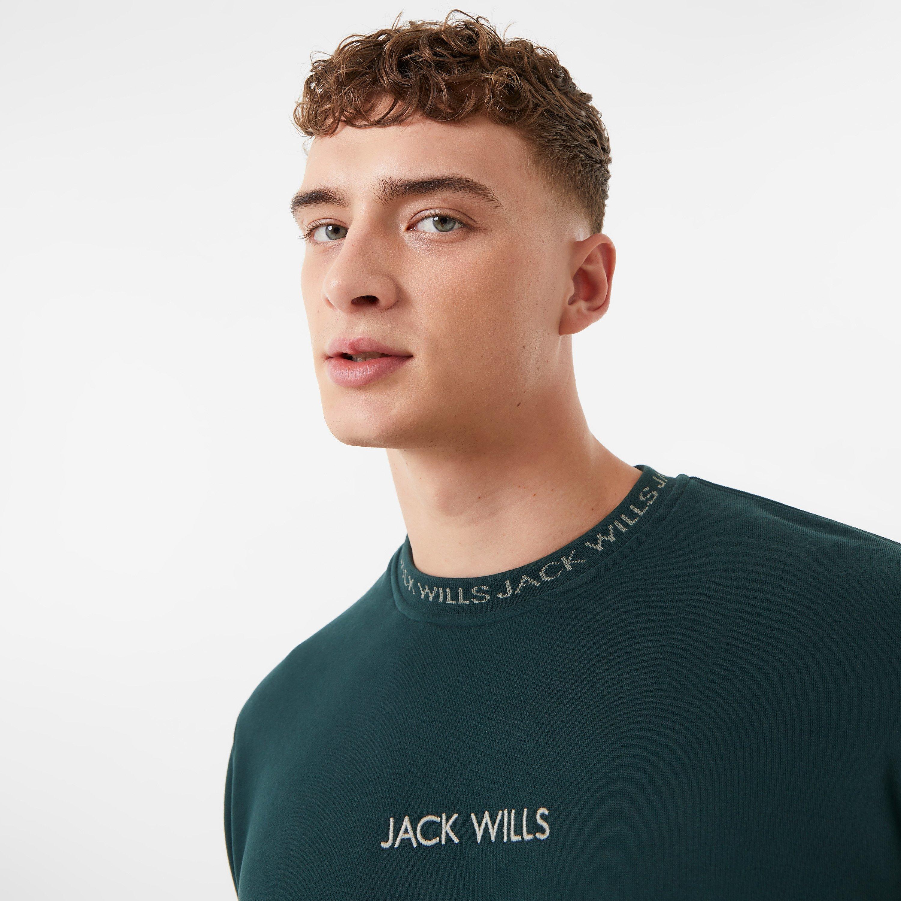 Jack Wills JW Jacquard Crew Sweatshirt