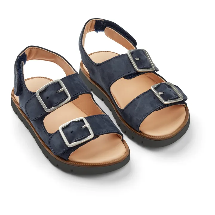 Liewood Sandales Cuir Denis | Bleu marine