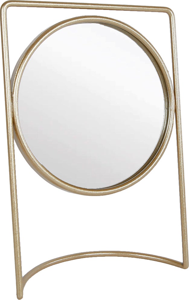 Spiegel Luna goud 12 x 4,5 x 17 cm
