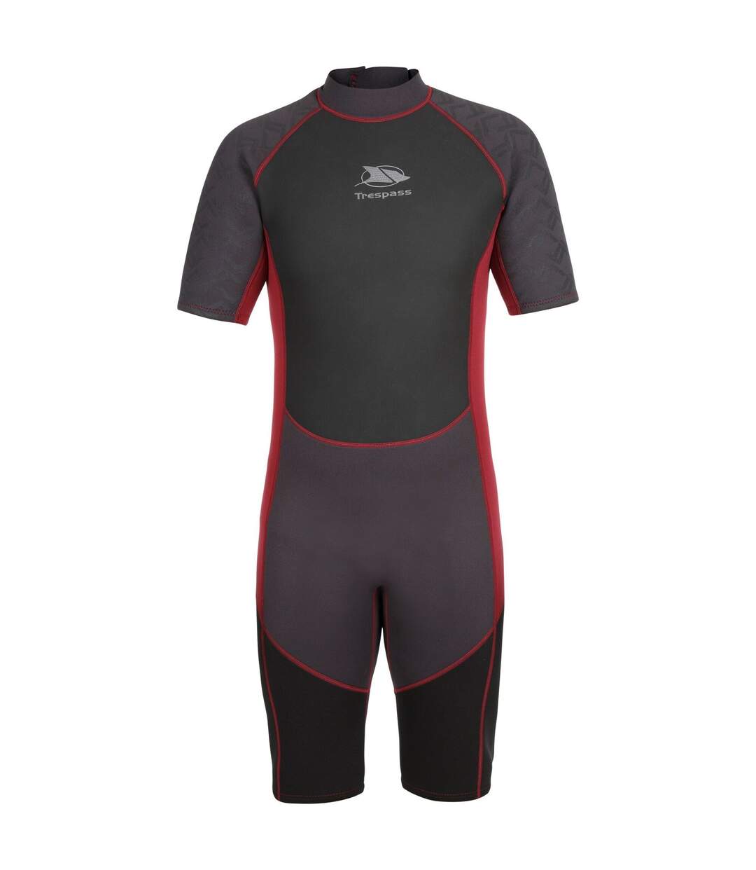 Trespass Combinaison de plongée Argon 3mm pour hommes (Noir/Rouge) - UTTP5500