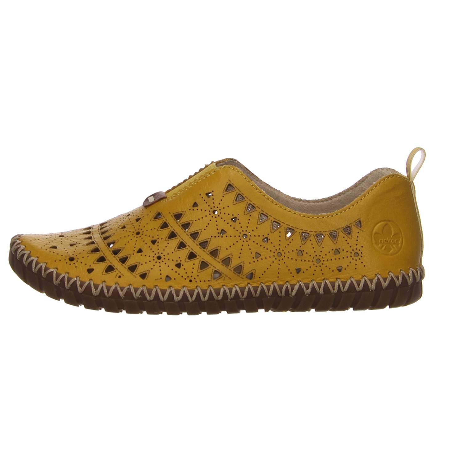 Rieker Slipper gelb gelb/orange