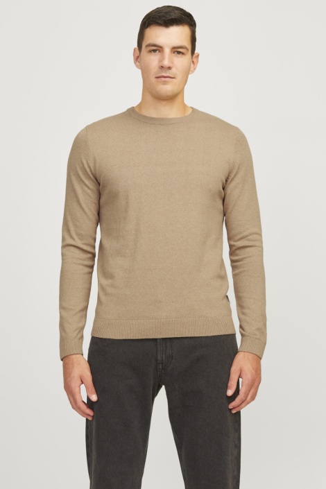 JJ Rebel beige heren trui