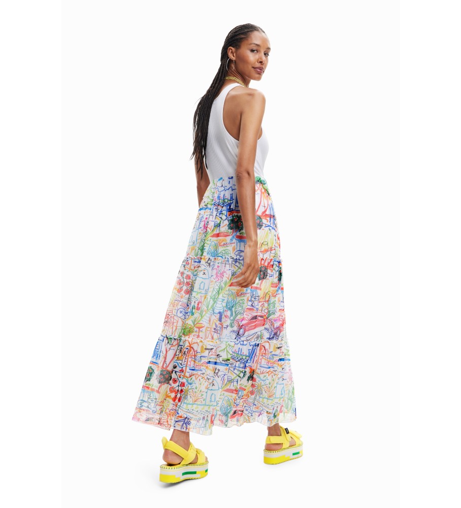 Vestido branco Desigual Quatro