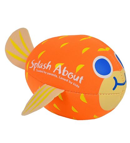 Splash About Bådebold - Neoprene - Puffer Fish - Orange