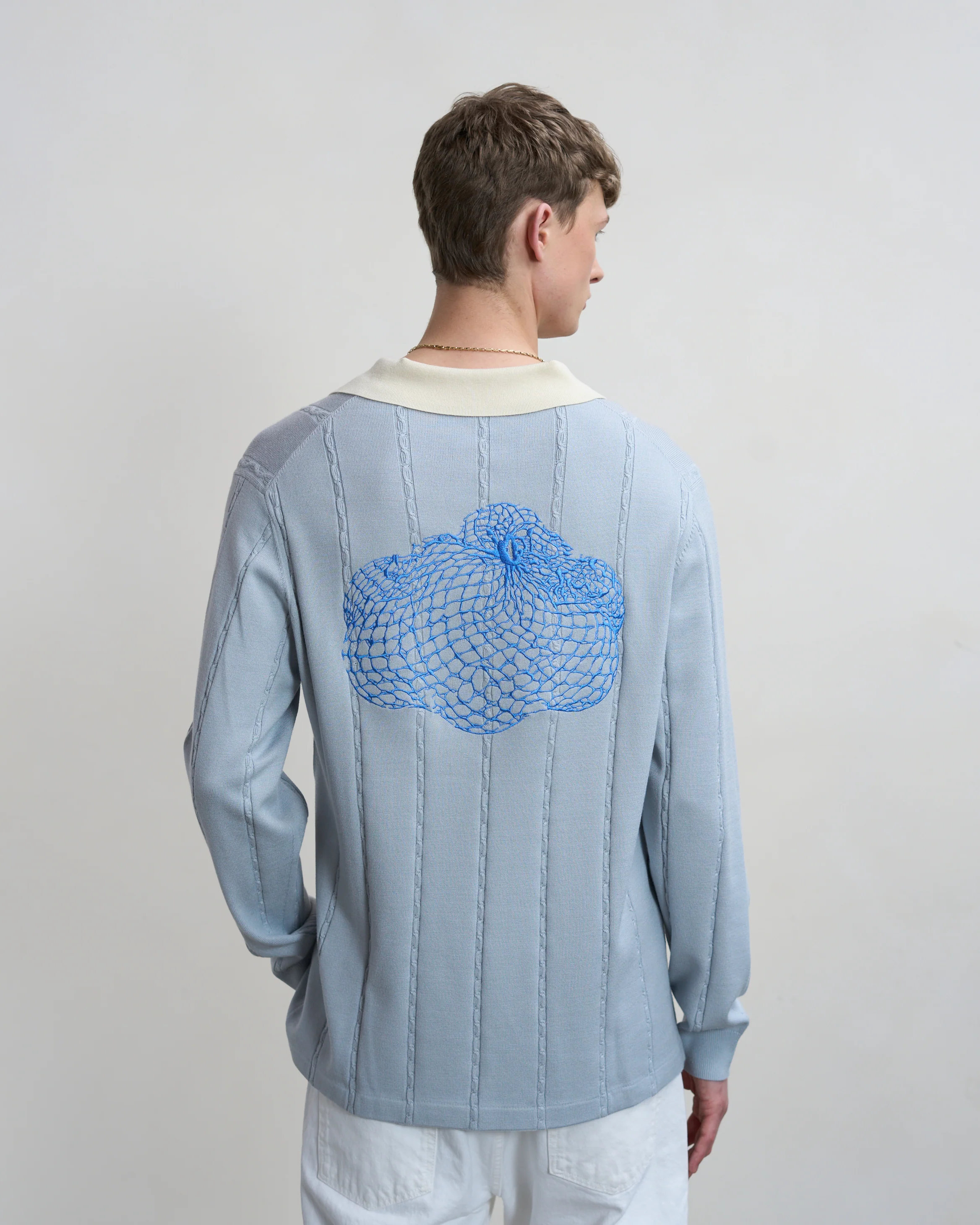 Knit Football Jersey Skyway