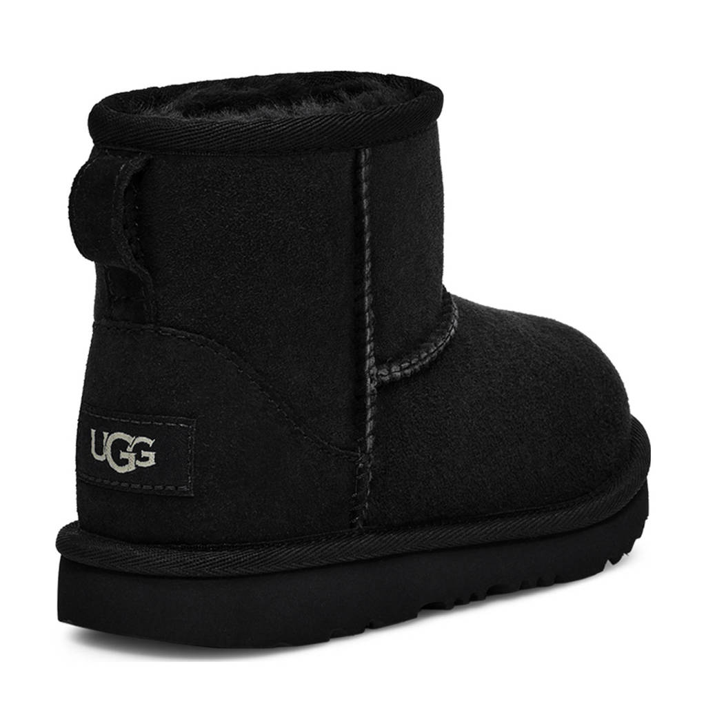 UGG T Classic Mini IIsuède enkelboots zwart