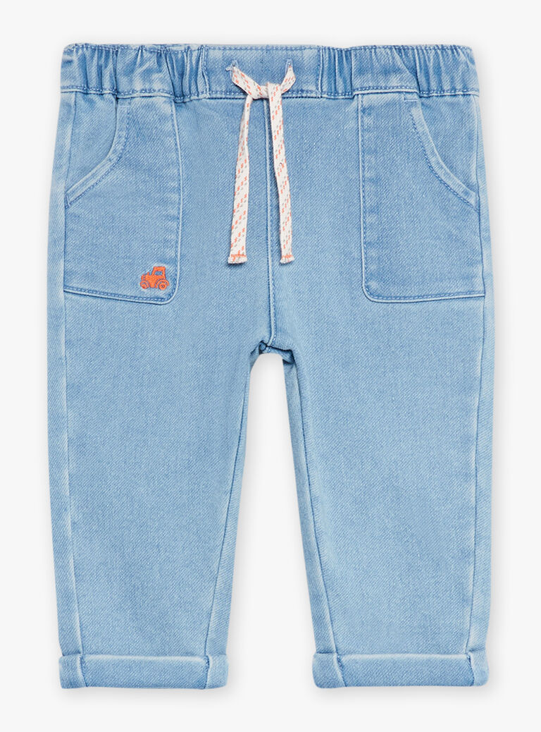 Pantalon denim clair