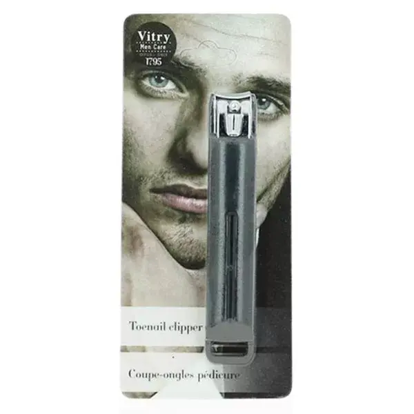 Cortador de unhas para pedicure Vitry Men Care Black