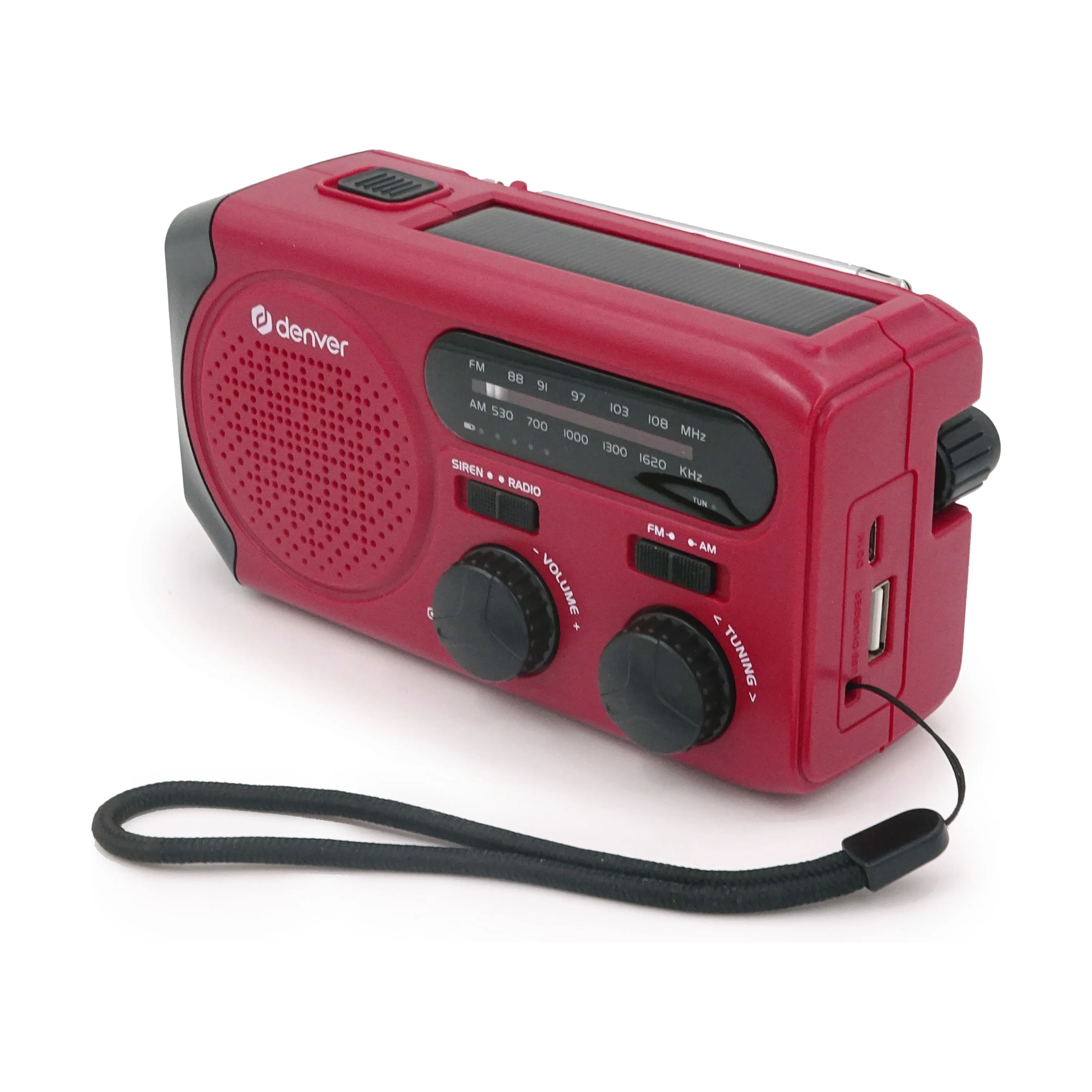Denver Solar Crank Radio