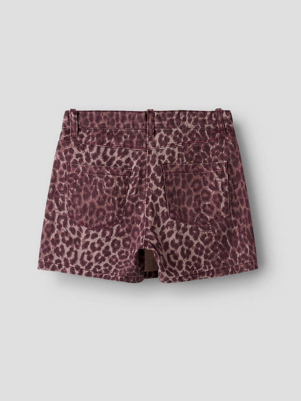 NAME IT KIDS skort donkerrood