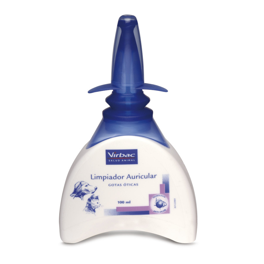 Limpador de ouvidos Virbac para cães e gatos