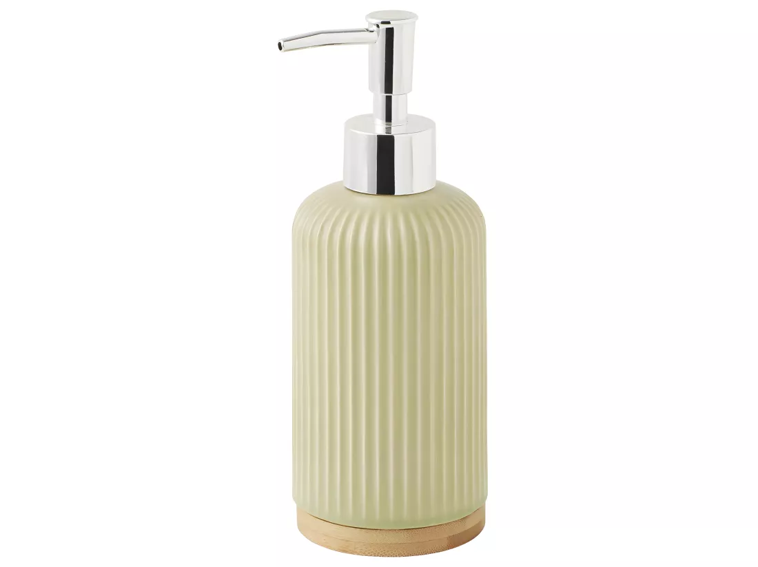Distributeur de savon strié en céramique SMART