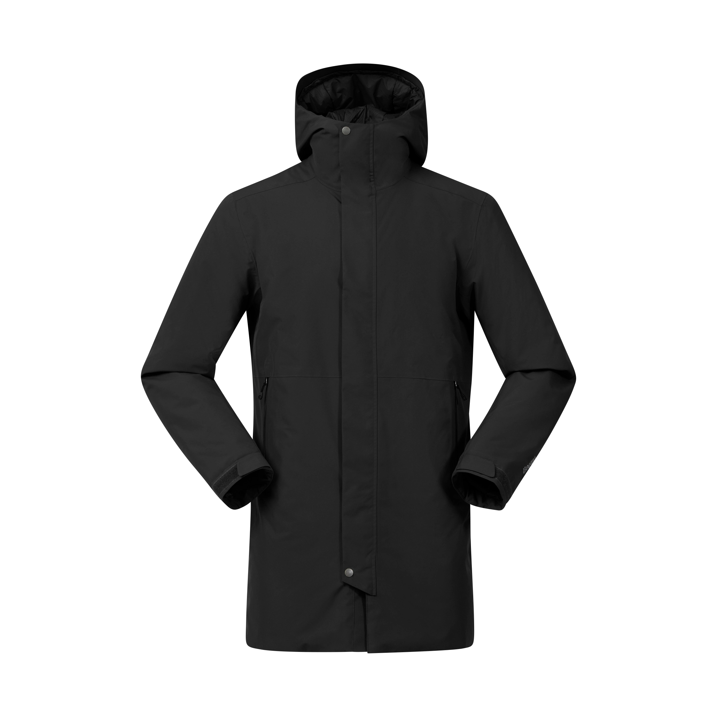Urban Insulated Shell Coat Men Black