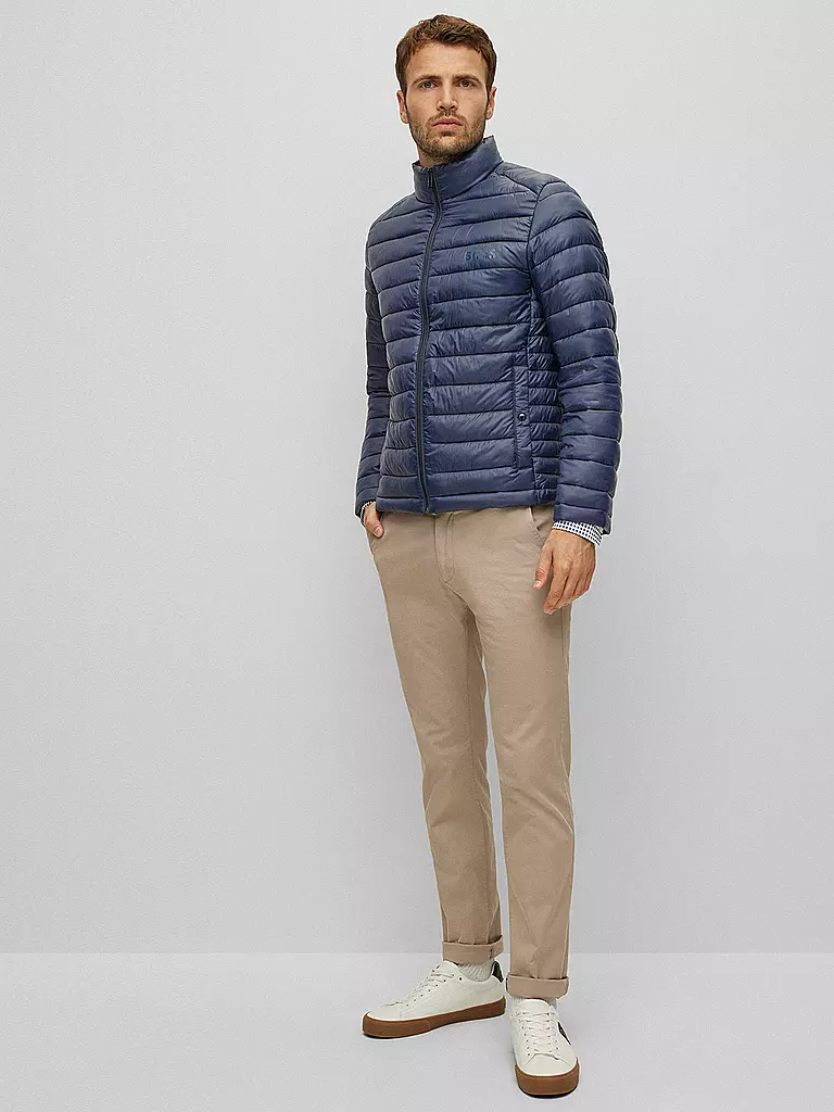 BOSS Leichtsteppjacke CALANSOS dunkelblau