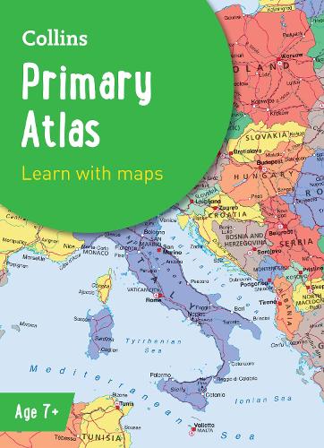 Collins Primary Atlas: Ideal for Learning at School and at Home - Collins School Atlases (Paperback)