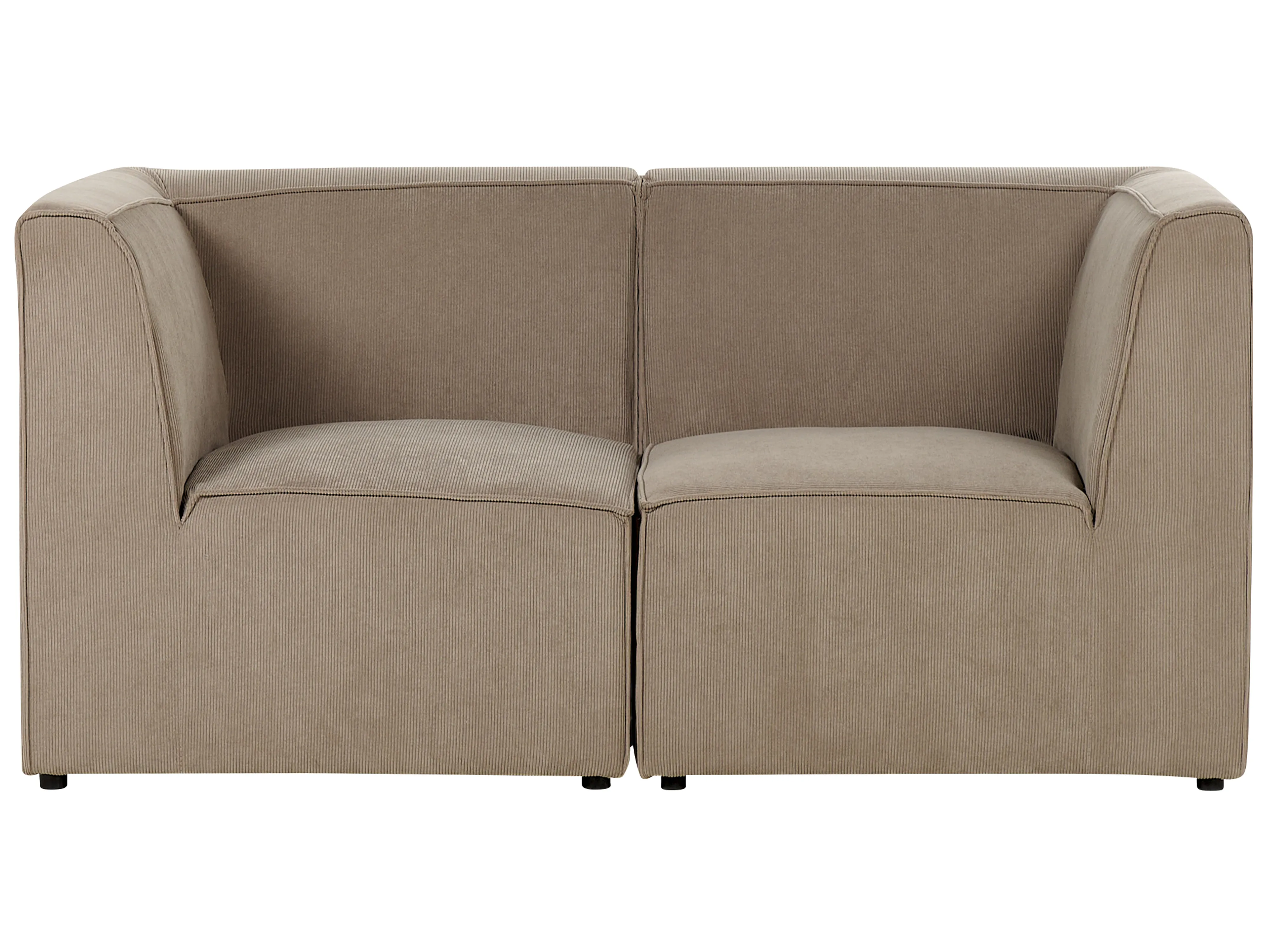 Modulaire bank 2-zits LEMVIG Corduroy Taupe