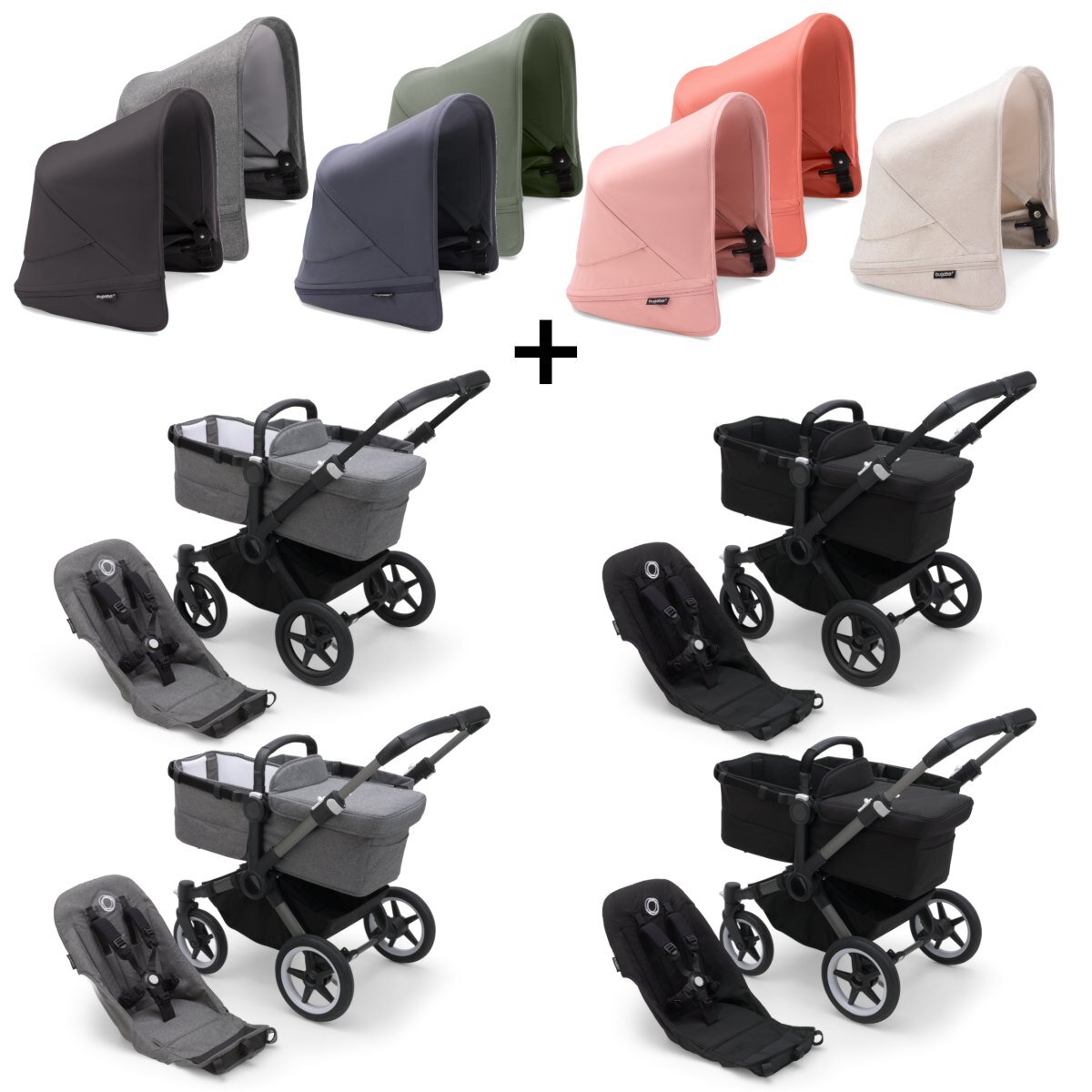 Bugaboo International BV Bugaboo Donkey 5 Mono Mix & Match Kinderwagen