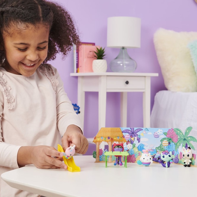 Gabby's Dollhouse - Panda Pfötchens Geburtstagsset