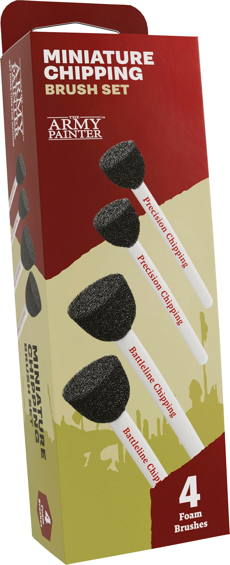 The Army Painter  Miniature Chipping Brush Set    Realistische Alterung leicht gemacht!