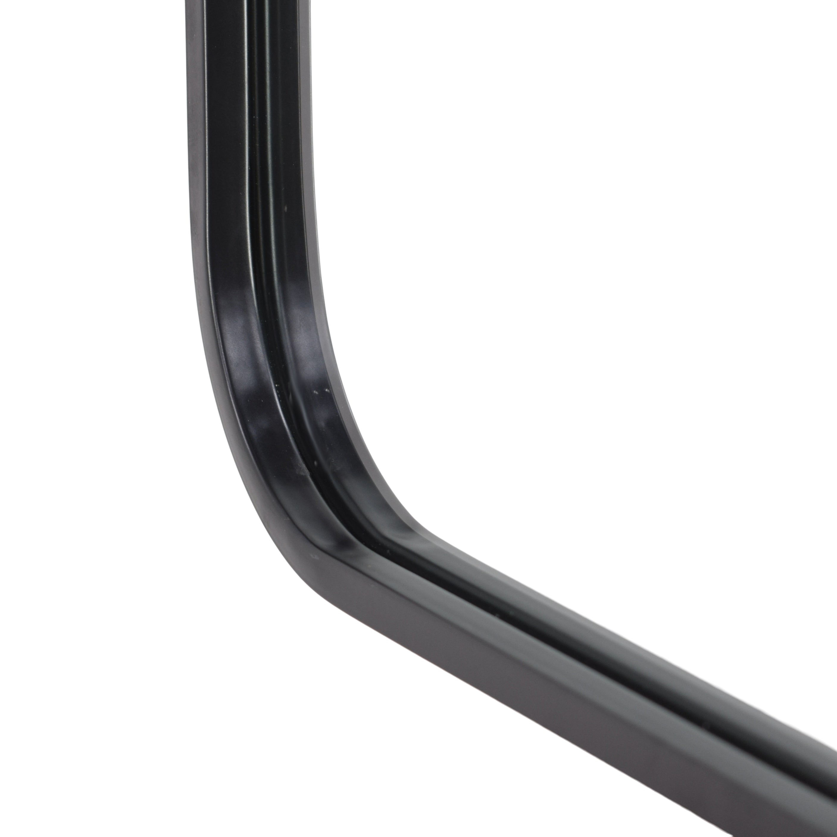 Fragix Boston Passpiegel - Zwart - Metaal - 150x40