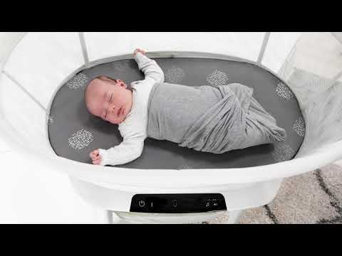 4 Moms Bassinette Mamaroo Sleep Birch