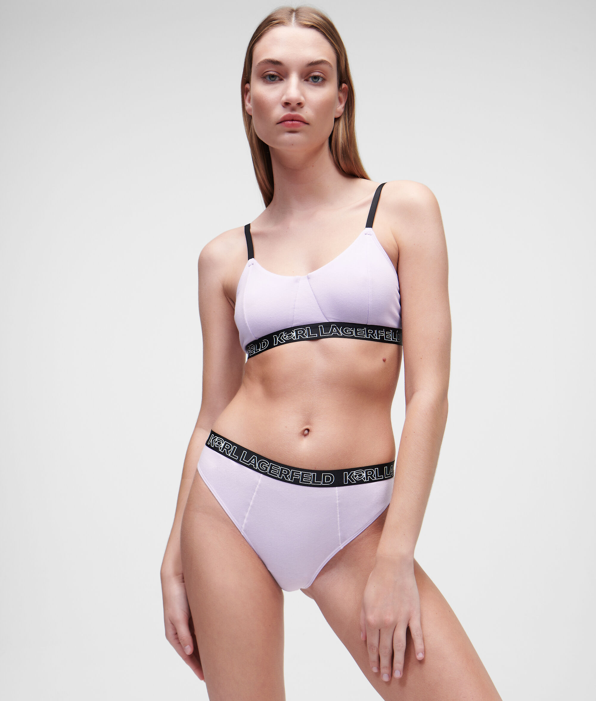 CULOTTE TAILLE HAUTE AVEC LOGO KARL IKONIK