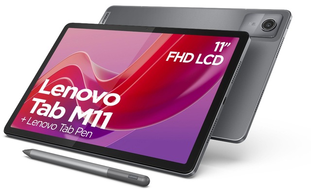 Lenovo Tablet »Tab M11 LTE 128 GB Grau« (27,83 cm / 11 ″) Android 128 GB WUXGA 4G (LTE) )