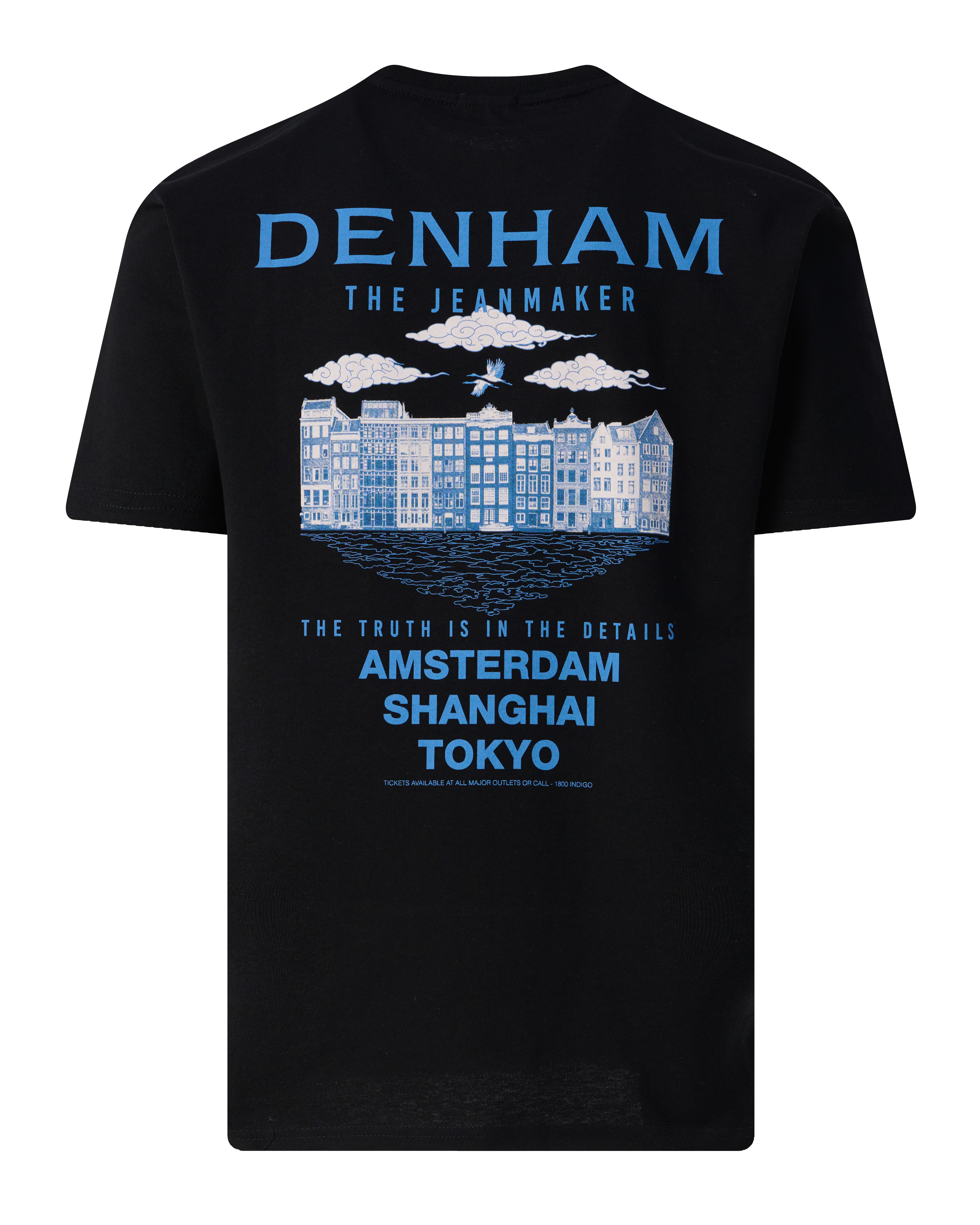 Denham Amsterdam Skyline T-shirt SS