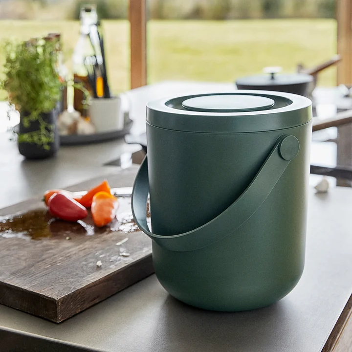 Zone Denmark - Circular Bioabfallbehälter, 3 Liter, schwarz