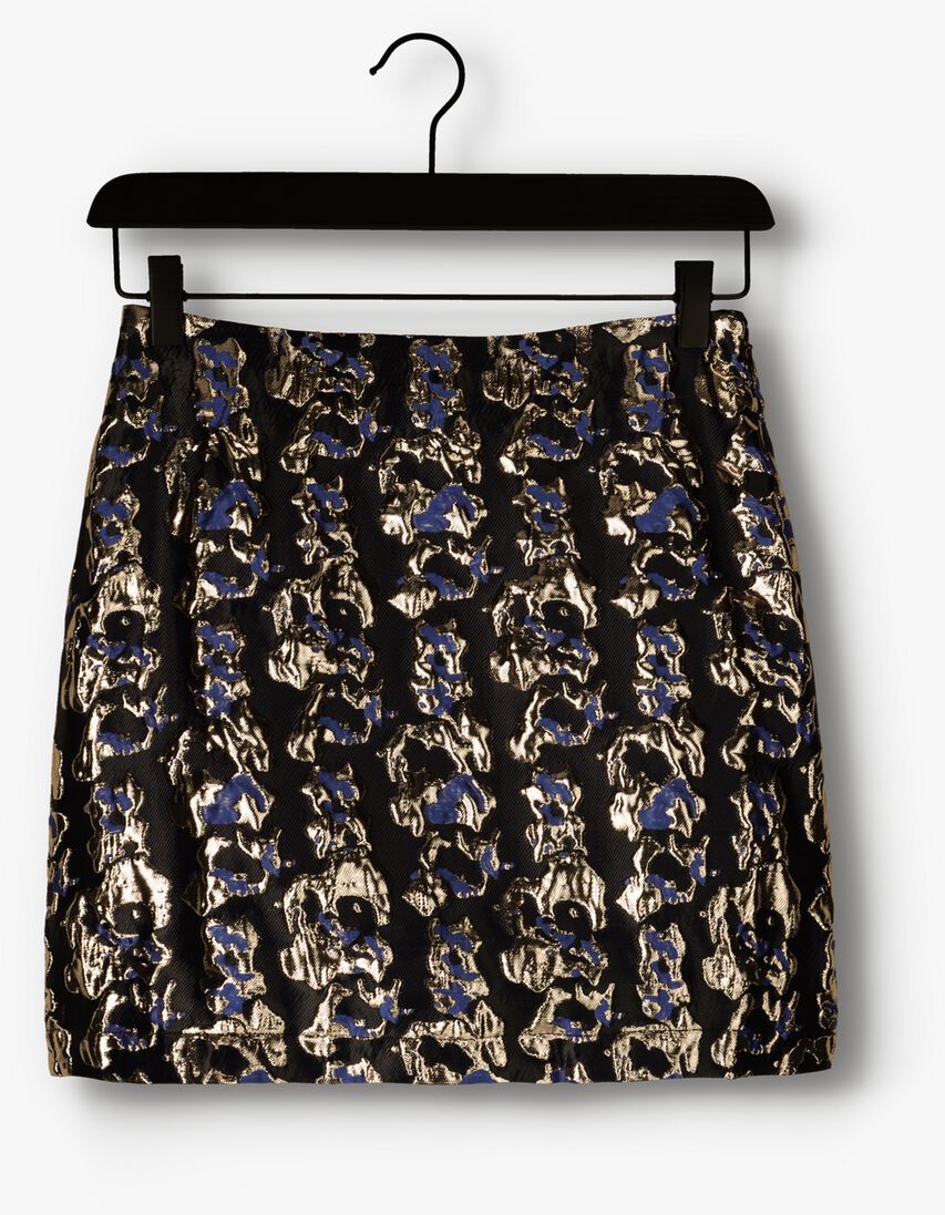 Y.A.S. gouden y.a.s. minirok yasjacablock hw mini skirt
