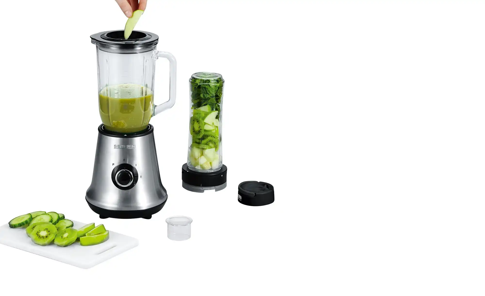 SEVERIN Multimixer + Smoothie Mix & Go SM 3737