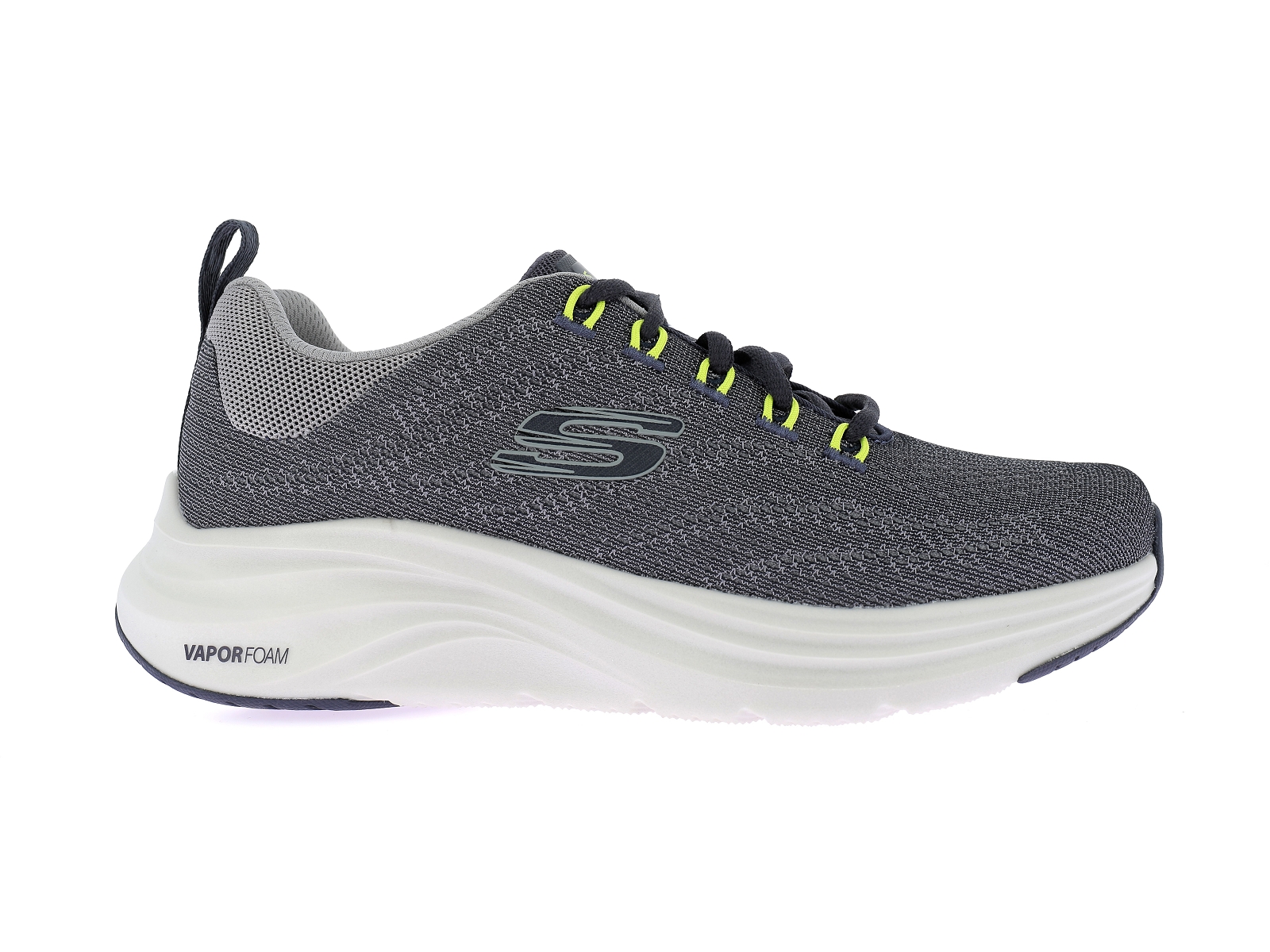 Skechers-VAPOR FOAM VARIEN Matières combinées Gris Bleu