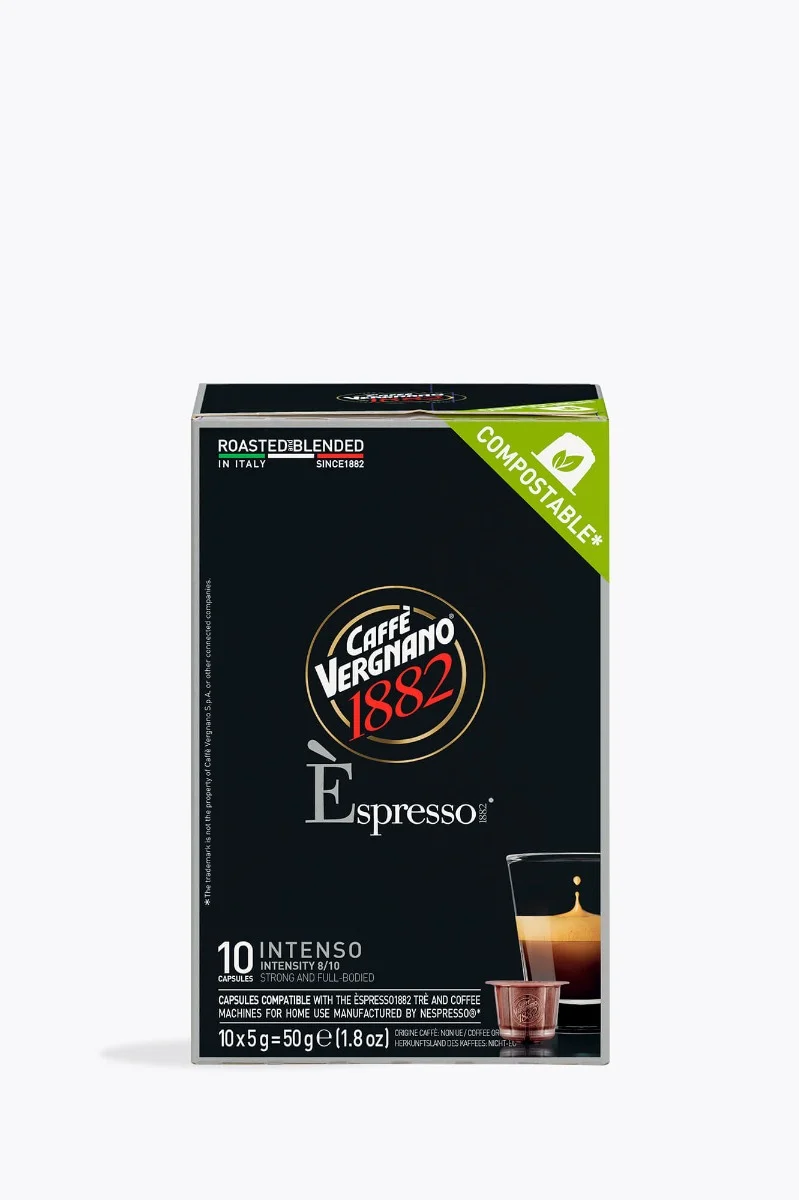 Caffè Vergnano Intenso 10 Kapseln Nespresso® kompatibel