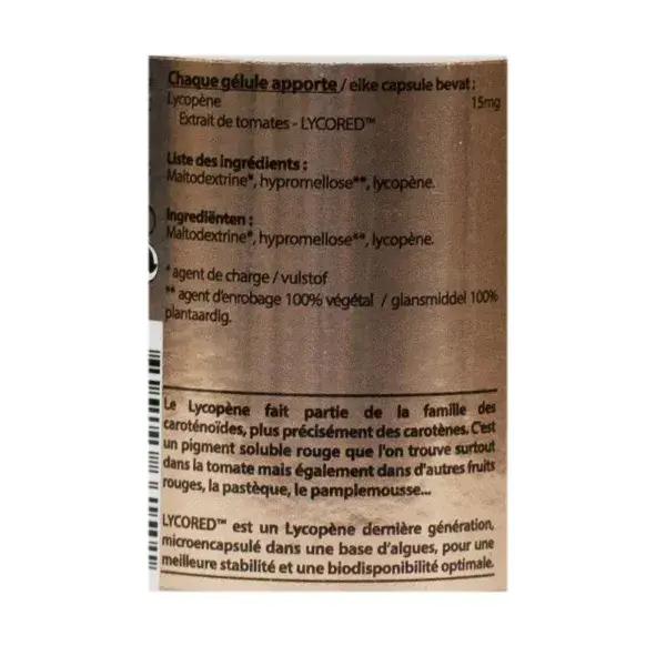 Vit'all+ Lycopène 15mg 60 gélules végétales