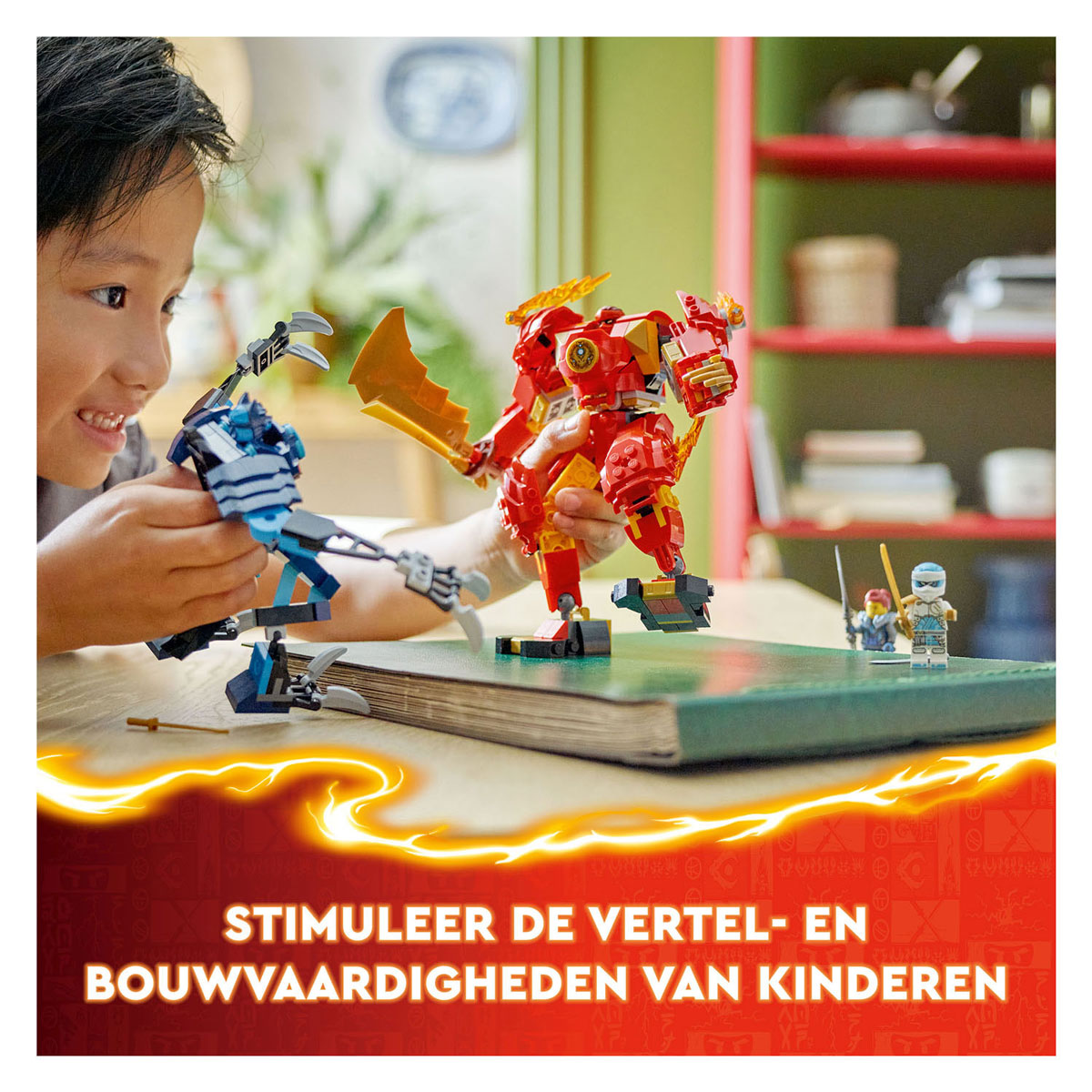 LEGO Ninjago 71808 Kais Elementaire Vuurmecha