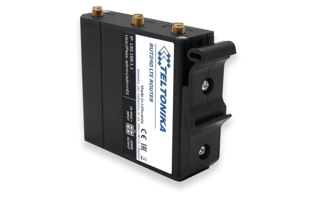 Montagekit PR5MEC11 compact DIN-Rail-KitKompaktes Hutschiene DIN-Schienen-Kit für Teltonika
