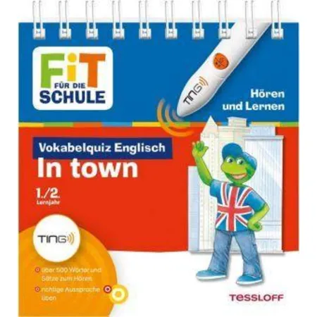 Tessloff TING Fit für die Schule Vokabelquiz Englisch. In town