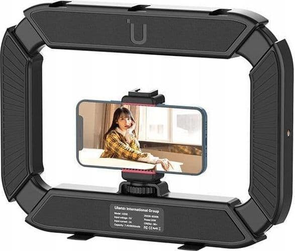 Ulanzi Studio Lampe Led Ring Light Ulanzi U200 Telefonholder