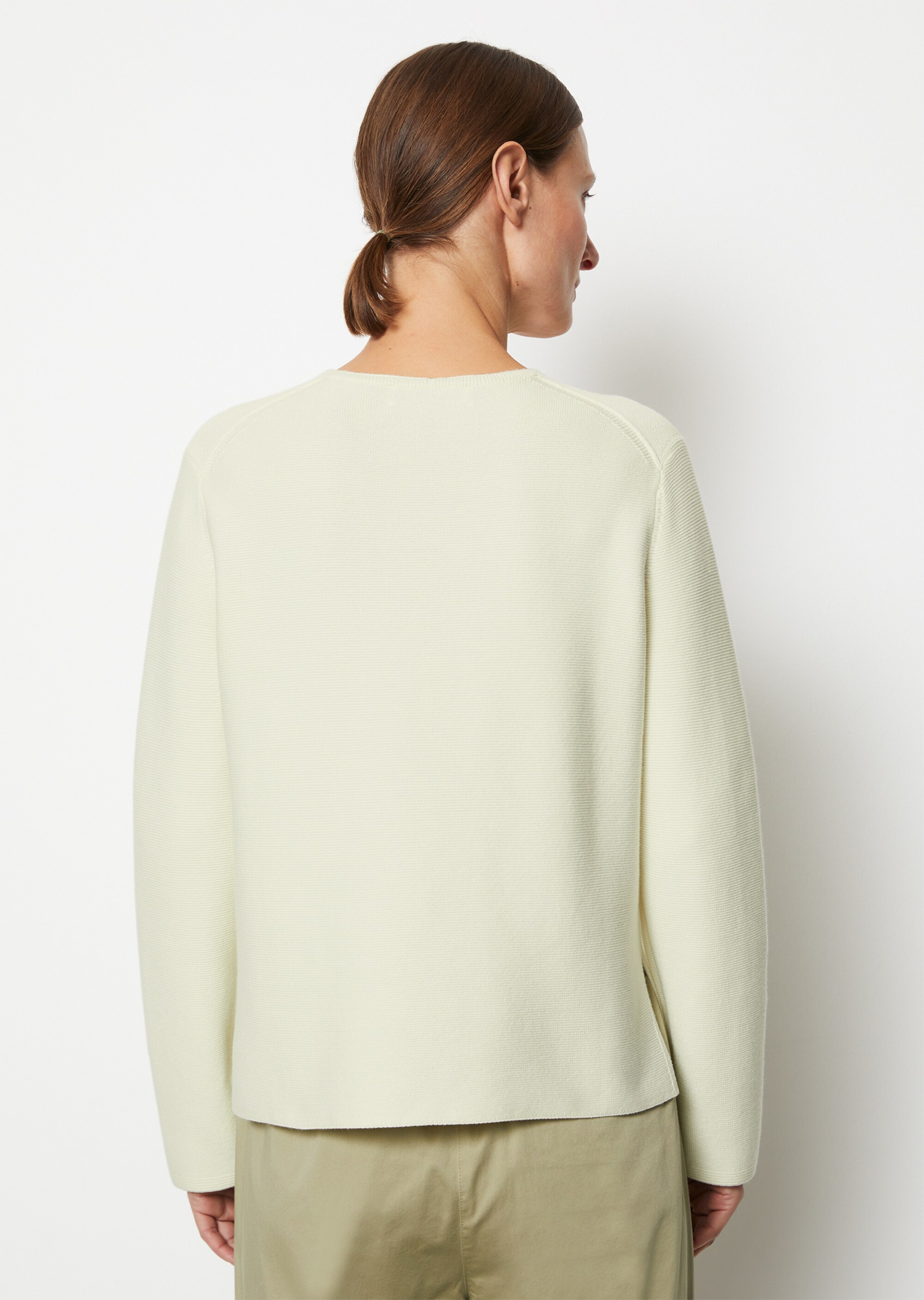 V-Neck-Pullover looseaus Organic Cotton