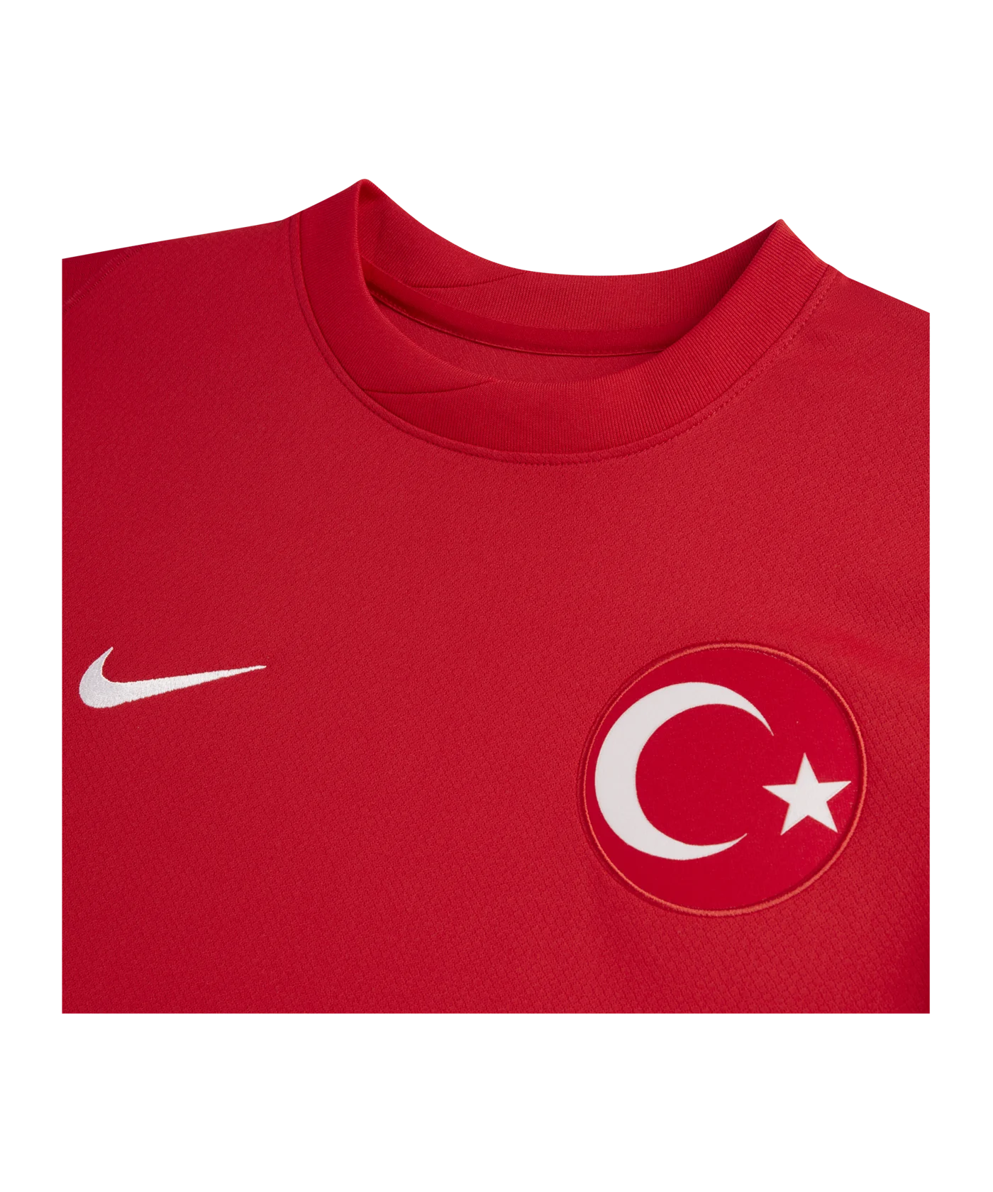 Nike Türkei Trikot Away EM 2024 Damen Rot Rot Weiss F611