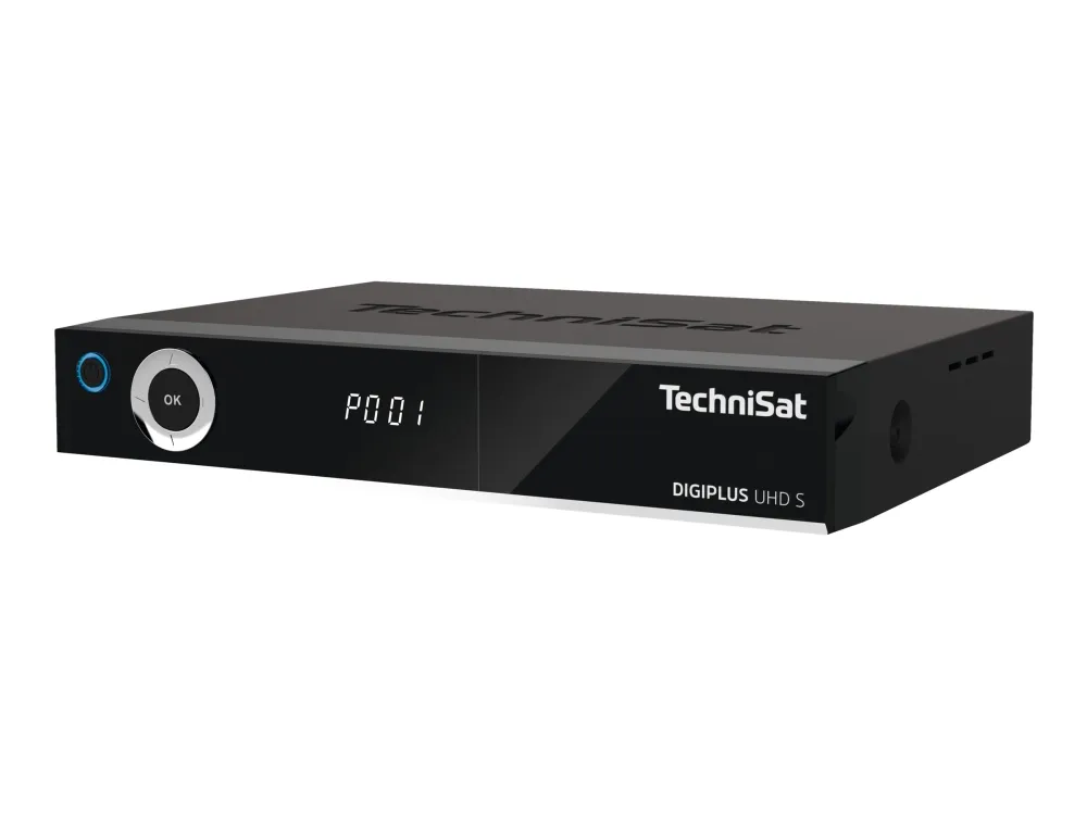 [OUTLET] - TechniSat DIGIPLUS UHD S - Digital multimedie-modtager - 4K - sort