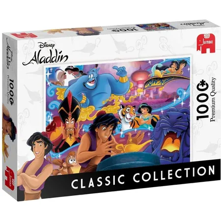 Jumbo Spiele Puzzle - Disney Classic Collection, Aladin, 1000 Teile