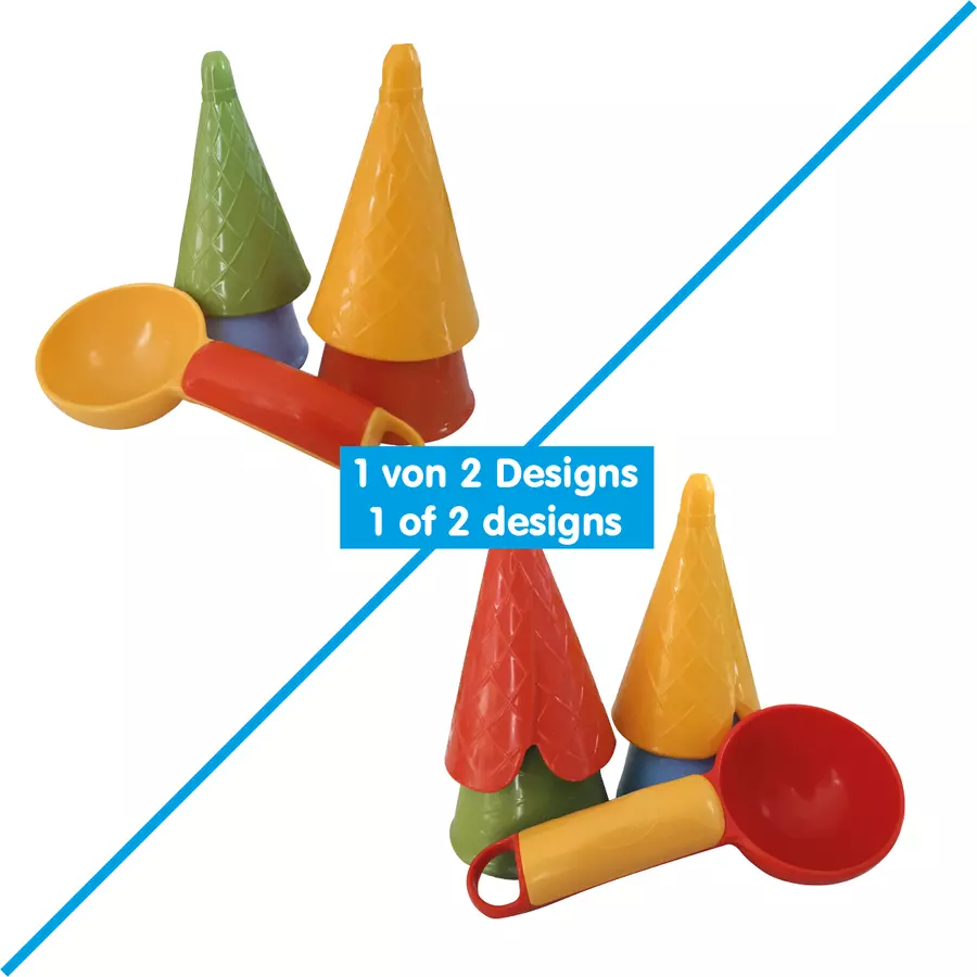 Gowi BIO by GOWI Sandform Eiscreme - Set 5