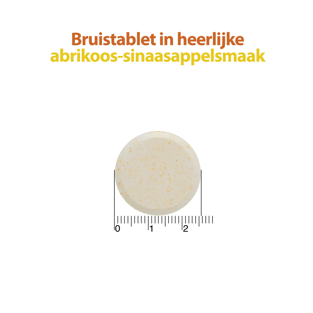 Roter Vitamine C Bruis 1000 mg abrikoos sinaasappel duopack (40 bruistabletten)