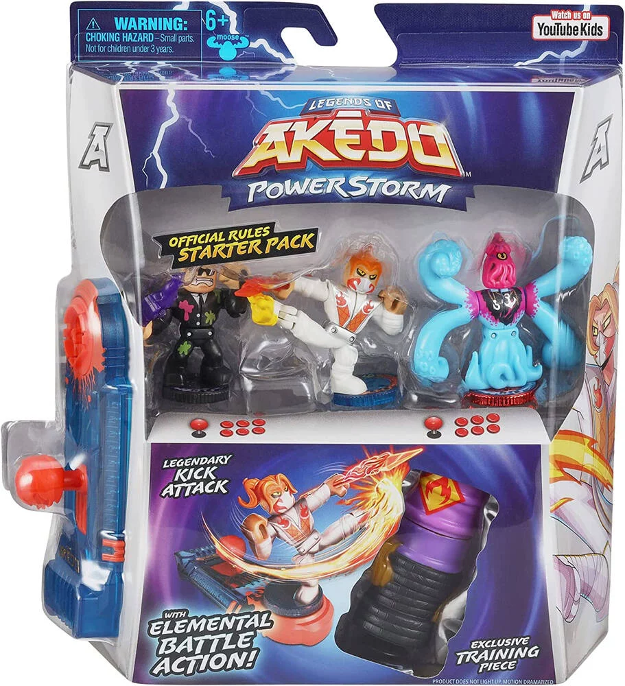 AKEDO -PACK STARTER POWERSTORM KICK ATTACK