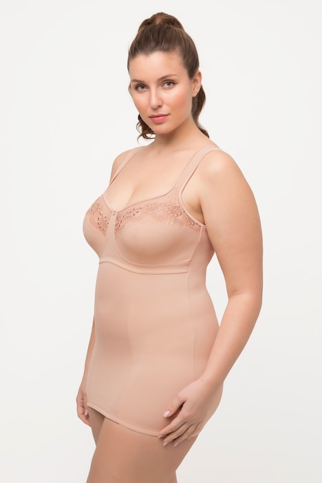 Shaping-Top, Stickerei, Powermesh, verstellbare Träger