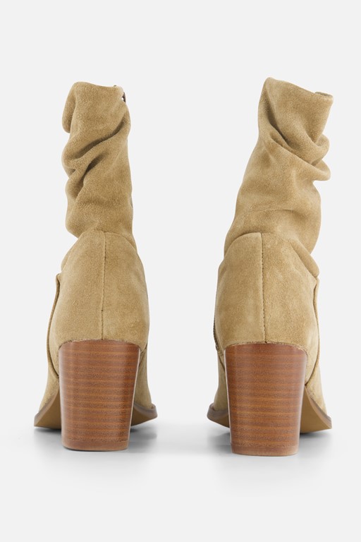 Cellini enkellaarsjes beige Suede
