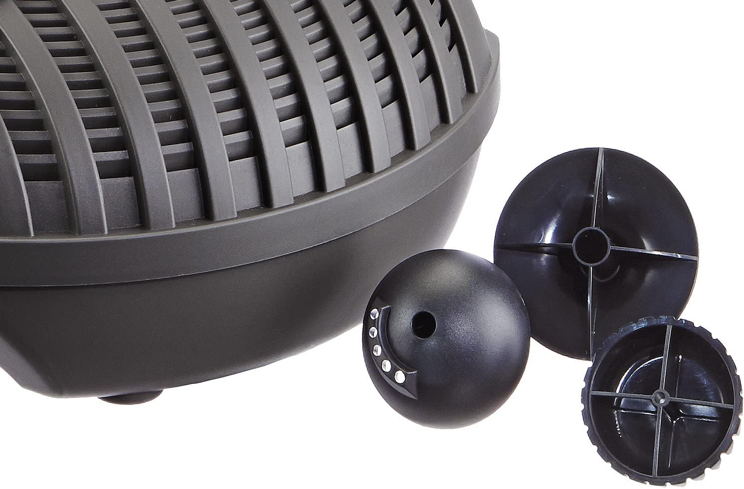 OASE Aquarius Fountain Set Classic 4000 E - Wasserspielpumpen-Set, Teichpumpe, energiesparende Pumpe, Thermoschutz, Schwarz